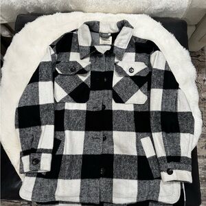Buffalo Print Shacket XL